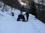 05 Altra grossa slavina sulla strada per Pagliari